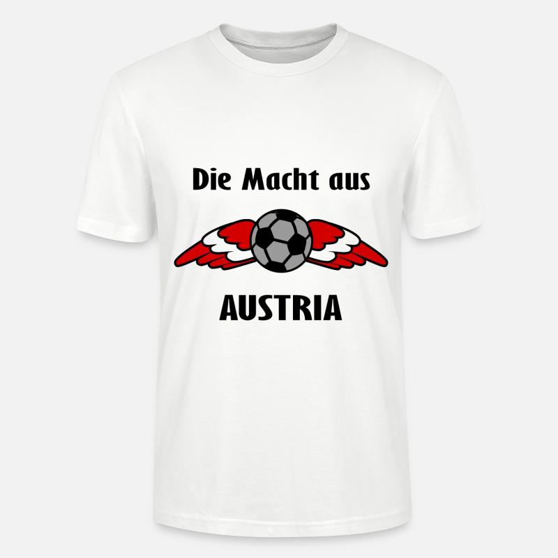 Die Austria Unterstützer - Stanley/Stella Unisex Bio-T-Shirt CRAFTER - Weiß