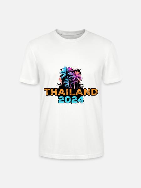 Thailand 2024 Tour - Stanley/Stella CRAFTER Unisex Organic T-Shirt - white