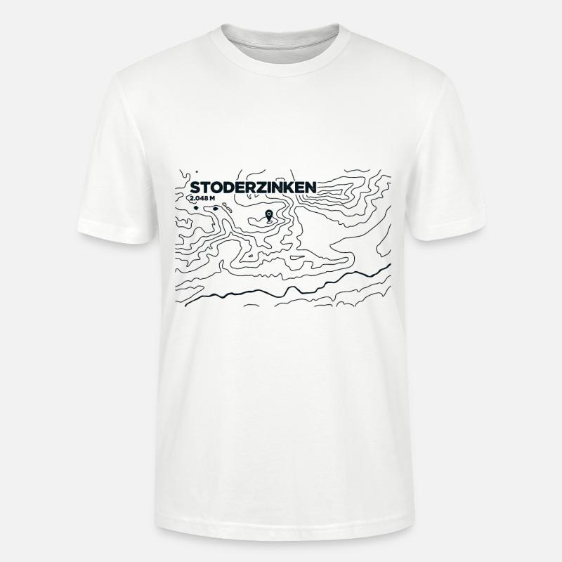 Topo Stoderzinken Paragliding - Stanley/Stella Unisex Bio-T-Shirt CRAFTER - Weiß
