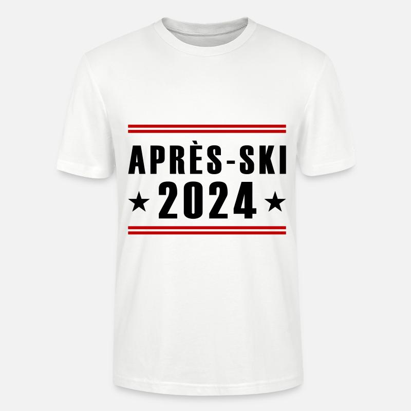 Apres Ski 2024 - Stanley/Stella Unisex Bio-T-Shirt CRAFTER - Weiß