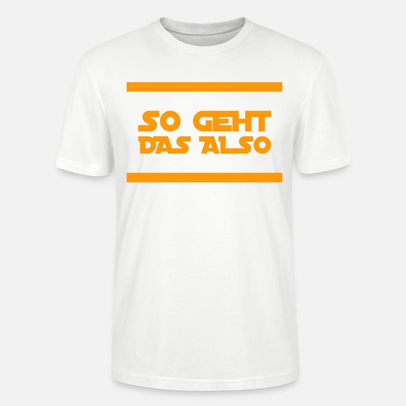 so geht das also - Stanley/Stella Unisex Bio-T-Shirt CRAFTER - Weiß