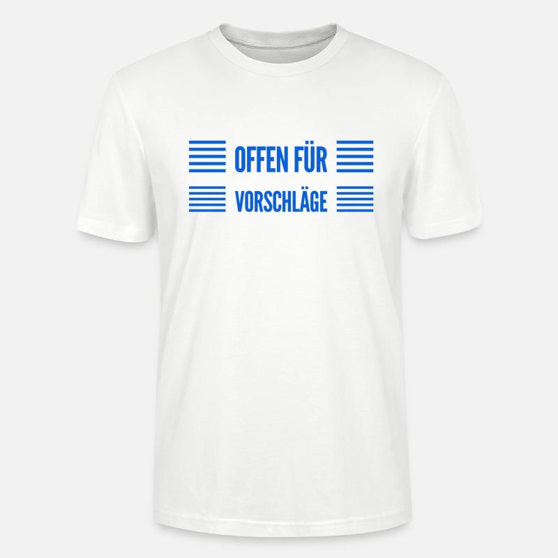 Vorschläge sind willkommen - Stanley/Stella Unisex Bio-T-Shirt CRAFTER - Weiß
