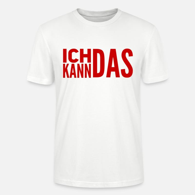 ich bin ein Könner - Stanley/Stella Unisex Bio-T-Shirt CRAFTER - Weiß