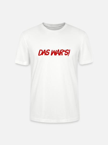 endlich vorbei - Stanley/Stella Unisex Bio-T-Shirt CRAFTER - Weiß