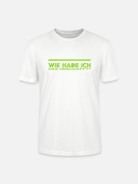 geschafft - Stanley/Stella Unisex Bio-T-Shirt CRAFTER - Weiß