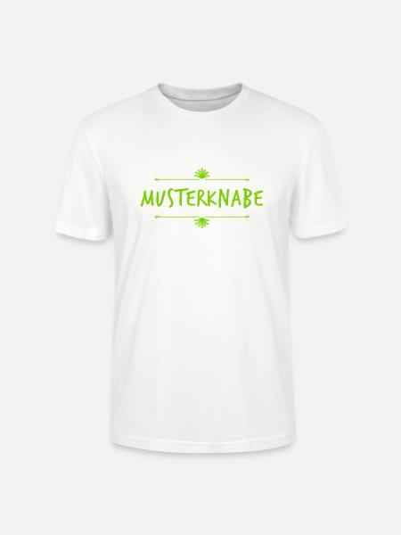 ich bin ein Musterknabe - Stanley/Stella Unisex Bio-T-Shirt CRAFTER - Weiß