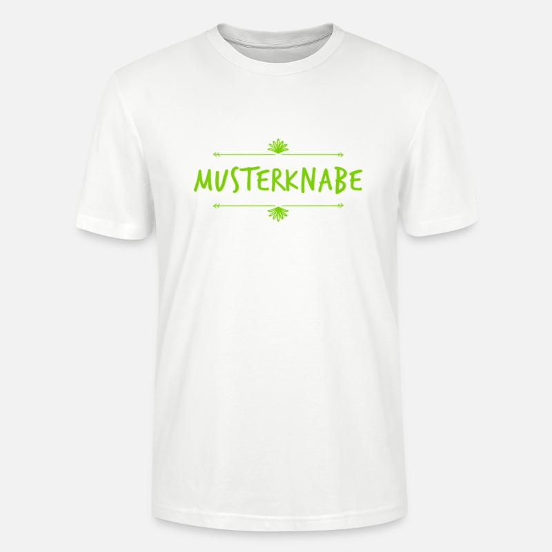 ich bin ein Musterknabe - Stanley/Stella Unisex Bio-T-Shirt CRAFTER - Weiß