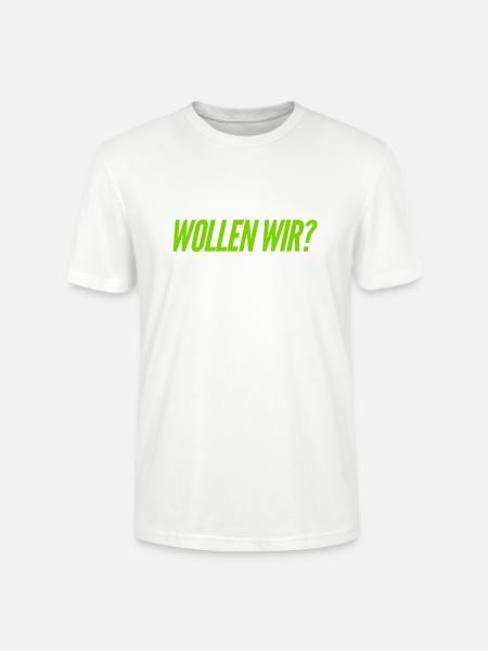 hast du Bock? - Stanley/Stella Unisex Bio-T-Shirt CRAFTER - Weiß