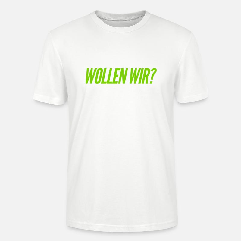hast du Bock? - Stanley/Stella Unisex Bio-T-Shirt CRAFTER - Weiß