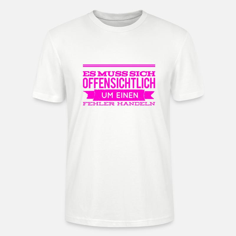 augenscheinlich ein Fehler - Stanley/Stella Unisex Bio-T-Shirt CRAFTER - Weiß