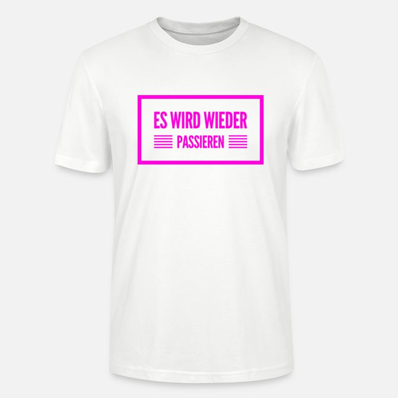 es wird sich wiederholen - Stanley/Stella Unisex Bio-T-Shirt CRAFTER - Weiß