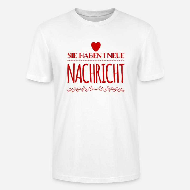 die Post ist da - Stanley/Stella Unisex Bio-T-Shirt CRAFTER - Weiß