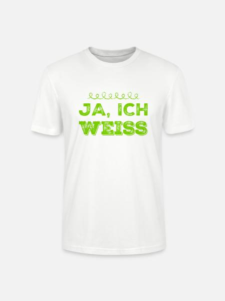 ist mir klar - Stanley/Stella Unisex Bio-T-Shirt CRAFTER - Weiß