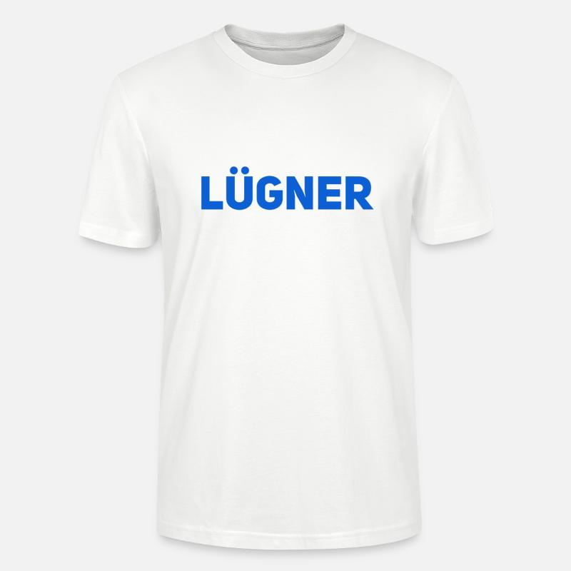 ich bin ein Lügner - Stanley/Stella Unisex Bio-T-Shirt CRAFTER - Weiß