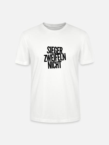 ich bin ein Sieger - Stanley/Stella Unisex Bio-T-Shirt CRAFTER - Weiß