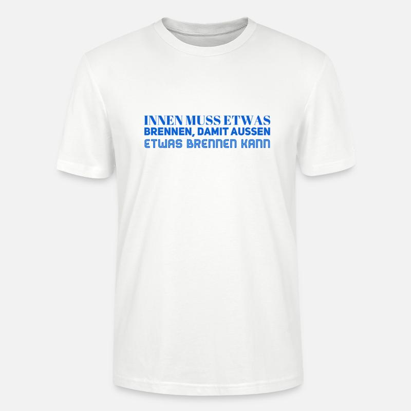 ich bin eine Inspiration - Stanley/Stella Unisex Bio-T-Shirt CRAFTER - Weiß