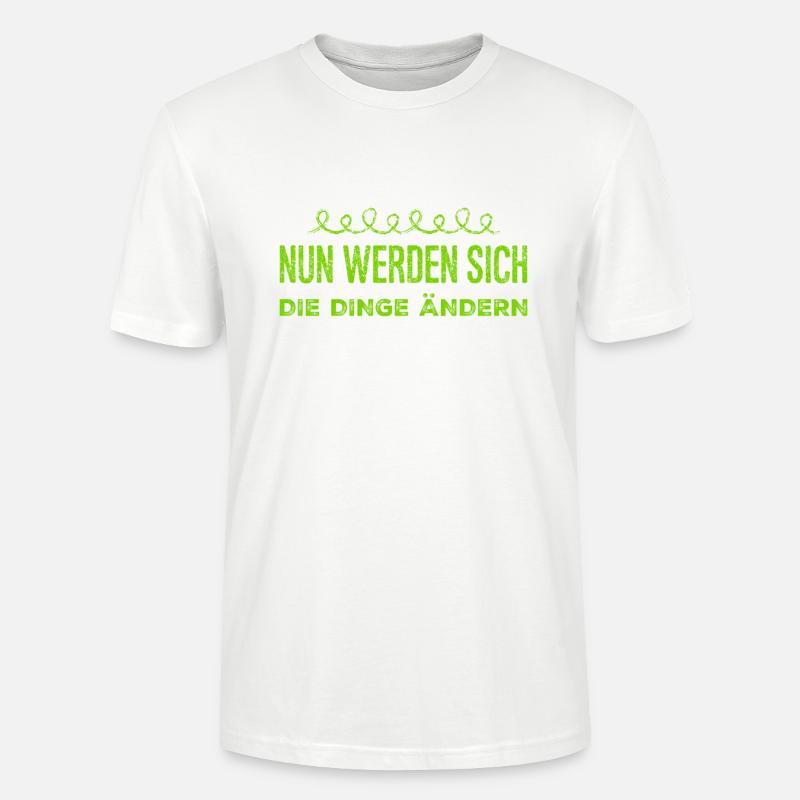 es geht voran - Stanley/Stella Unisex Bio-T-Shirt CRAFTER - Weiß