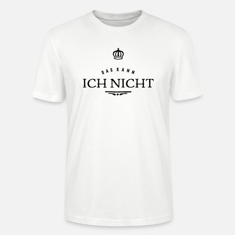 Nichtskönner - Stanley/Stella Unisex Bio-T-Shirt CRAFTER - Weiß