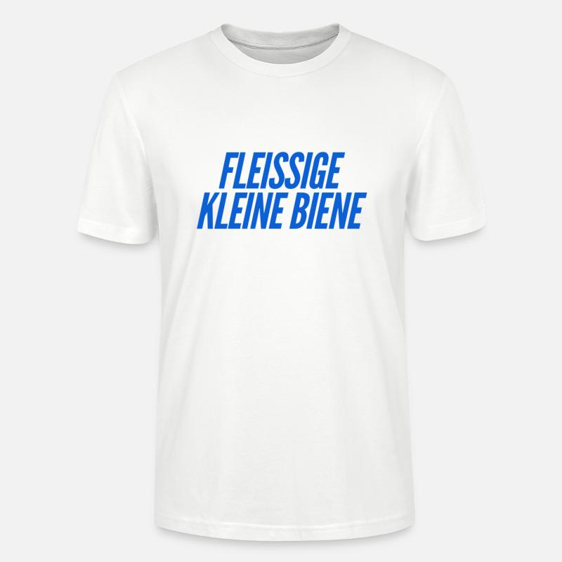 ich bin so fleißig - Stanley/Stella Unisex Bio-T-Shirt CRAFTER - Weiß