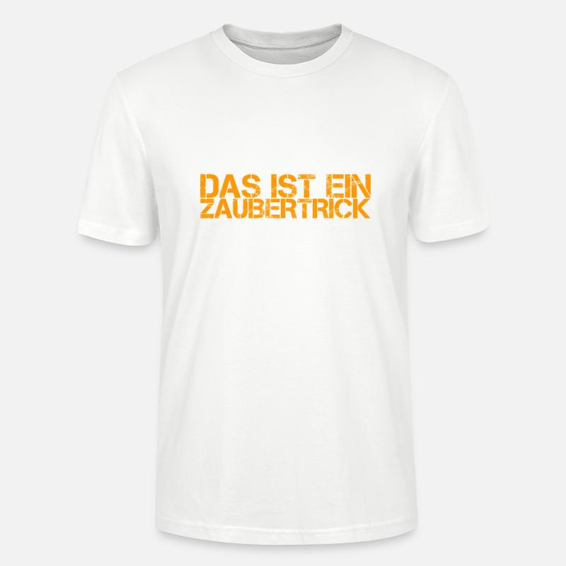 ich bin ein Zauberer - Stanley/Stella Unisex Bio-T-Shirt CRAFTER - Weiß