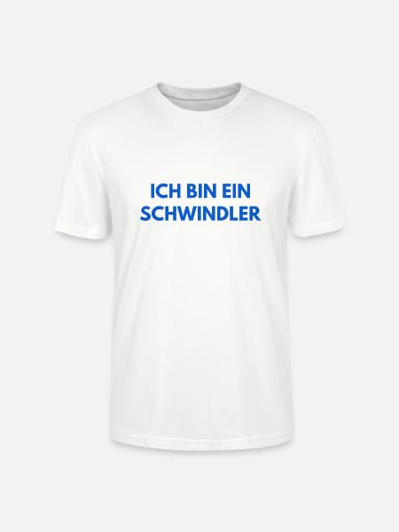 schwindeln ist mein Ding - Stanley/Stella Unisex Bio-T-Shirt CRAFTER - Weiß