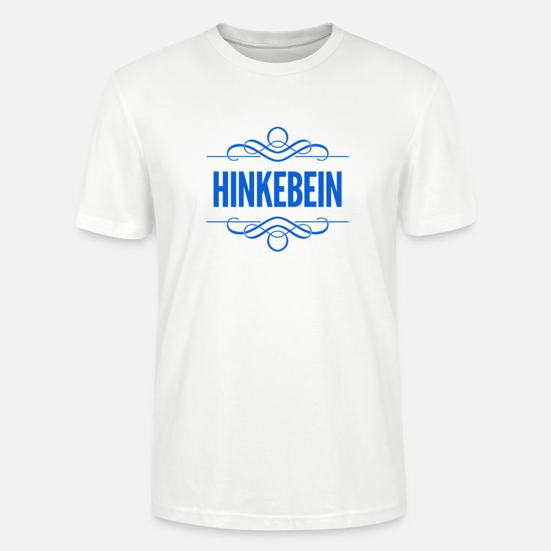 mein Bein hinkt - Stanley/Stella Unisex Bio-T-Shirt CRAFTER - Weiß