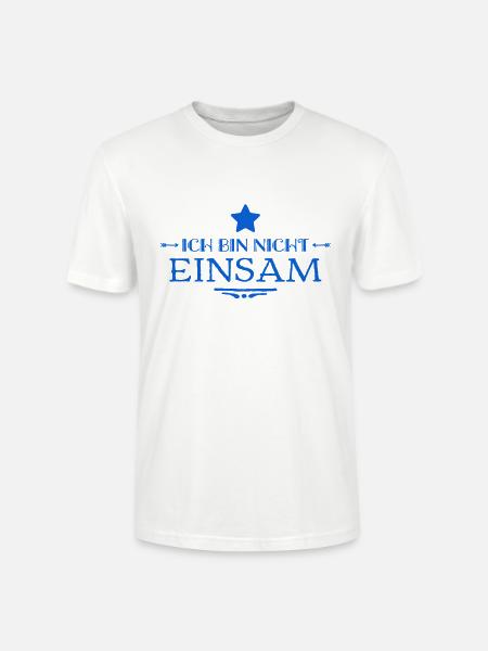 nicht einsam - Stanley/Stella Unisex Bio-T-Shirt CRAFTER - Weiß