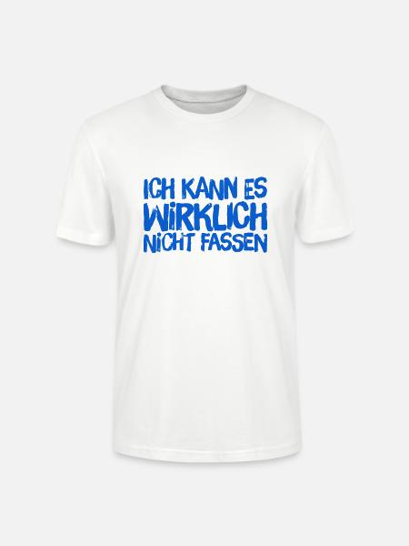 ich bin verdutzt - Stanley/Stella Unisex Bio-T-Shirt CRAFTER - Weiß