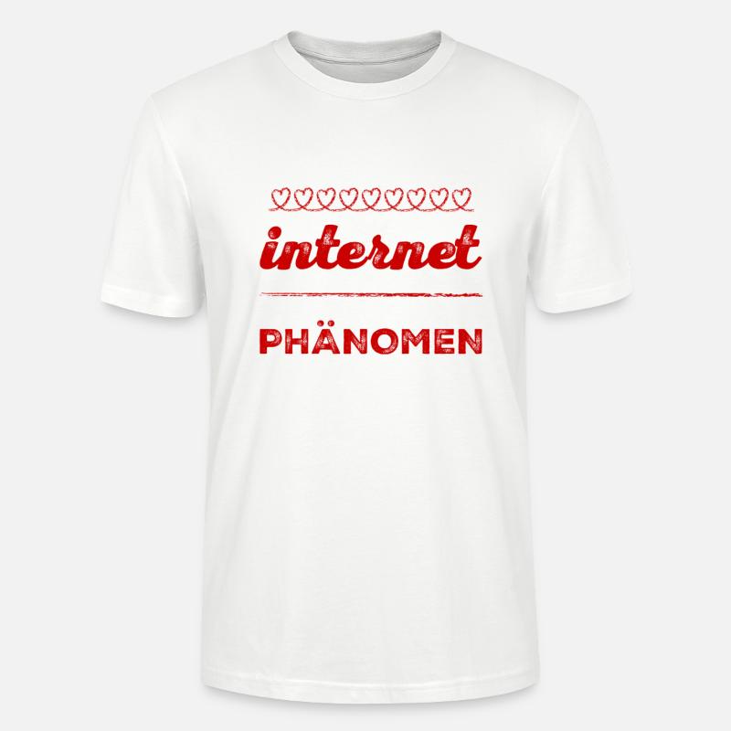 ich bin ein Internetphänomen - Stanley/Stella Unisex Bio-T-Shirt CRAFTER - Weiß