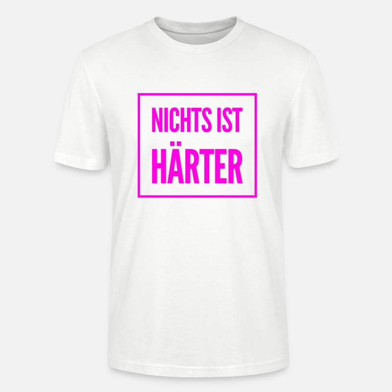 hart drauf - Stanley/Stella Unisex Bio-T-Shirt CRAFTER - Weiß