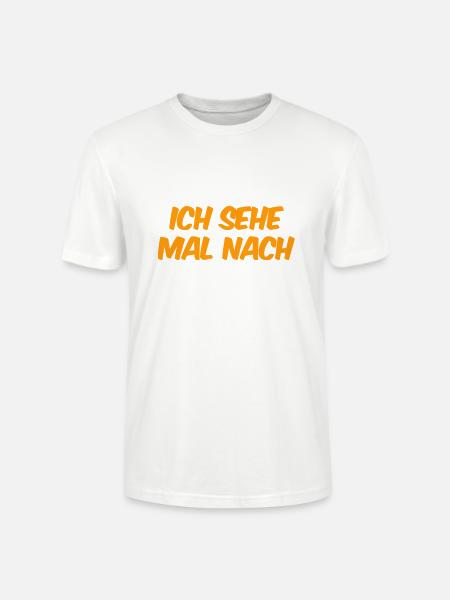 ich sehe mal nach - Stanley/Stella Unisex Bio-T-Shirt CRAFTER - Weiß