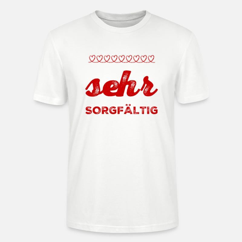 Sorgfalt geht immer - Stanley/Stella Unisex Bio-T-Shirt CRAFTER - Weiß