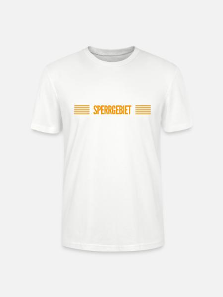 Zutritt verboten - Stanley/Stella Unisex Bio-T-Shirt CRAFTER - Weiß