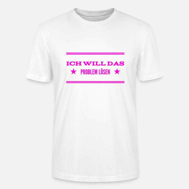 kein Problem - Stanley/Stella Unisex Bio-T-Shirt CRAFTER - Weiß