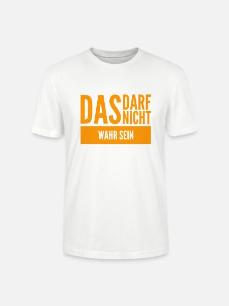 das darf nicht wahr sein - Stanley/Stella Unisex Bio-T-Shirt CRAFTER - Weiß