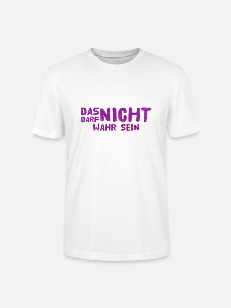ich bin geschockt - Stanley/Stella Unisex Bio-T-Shirt CRAFTER - Weiß