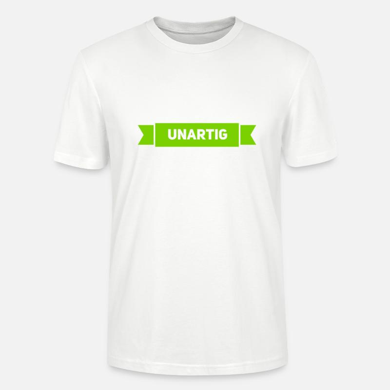ich bin gern frech - Stanley/Stella Unisex Bio-T-Shirt CRAFTER - Weiß