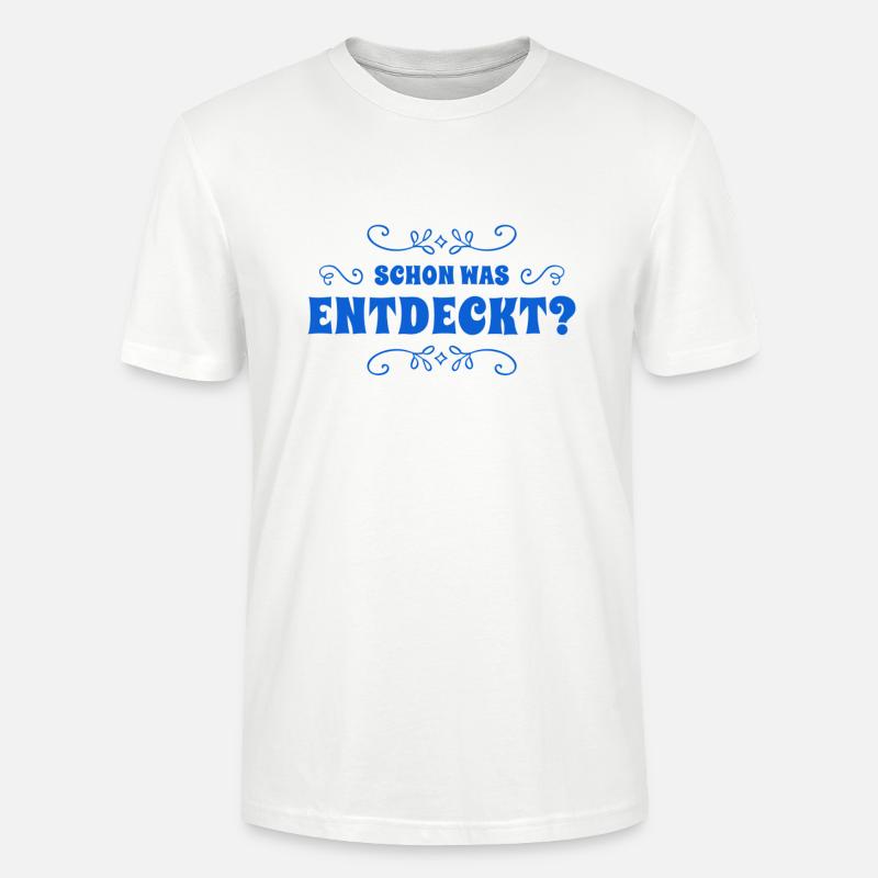 ich suche einen Entdecker - Stanley/Stella Unisex Bio-T-Shirt CRAFTER - Weiß