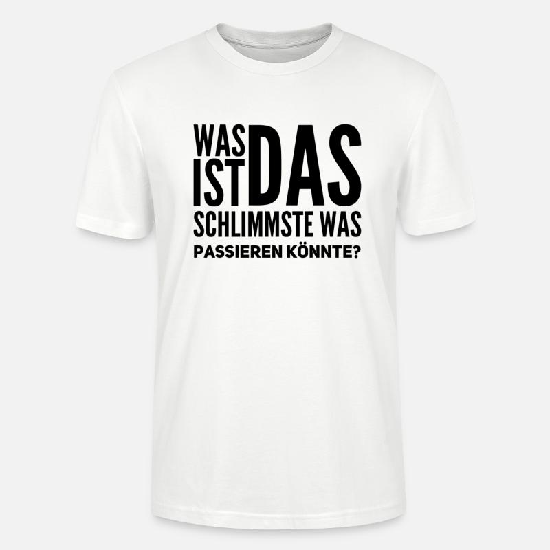 das wird schon - Stanley/Stella Unisex Bio-T-Shirt CRAFTER - Weiß