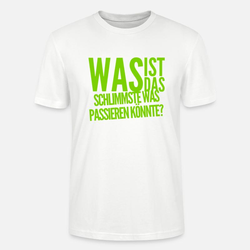 es wird gut werden - Stanley/Stella Unisex Bio-T-Shirt CRAFTER - Weiß