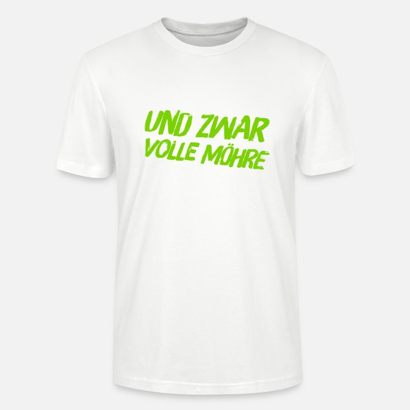 ich bin dafür - Stanley/Stella Unisex Bio-T-Shirt CRAFTER - Weiß