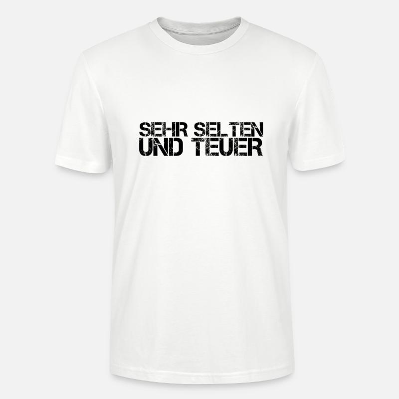 ich bin einmalig - Stanley/Stella Unisex Bio-T-Shirt CRAFTER - Weiß