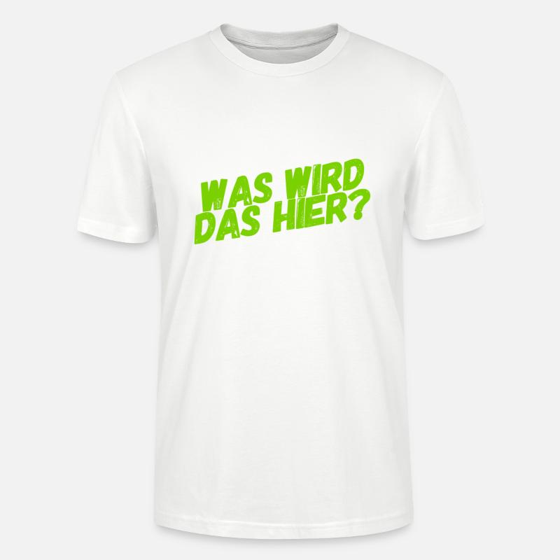was wird das? - Stanley/Stella Unisex Bio-T-Shirt CRAFTER - Weiß