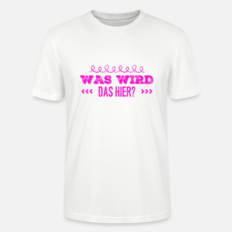 was könnte das werden? - Stanley/Stella Unisex Bio-T-Shirt CRAFTER - Weiß