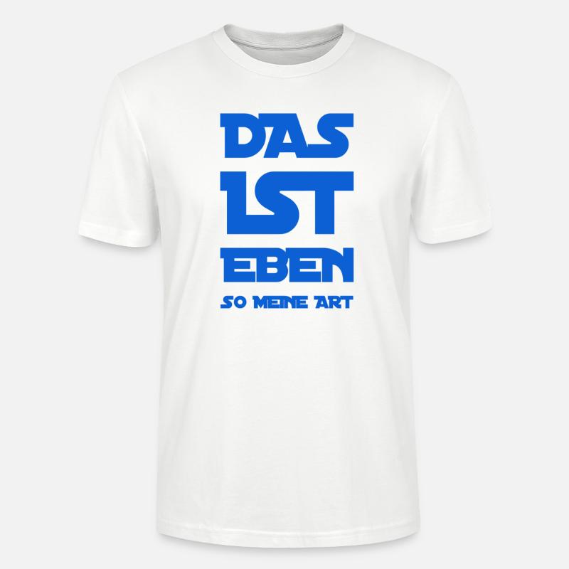 ich bin einzigartig - Stanley/Stella Unisex Bio-T-Shirt CRAFTER - Weiß