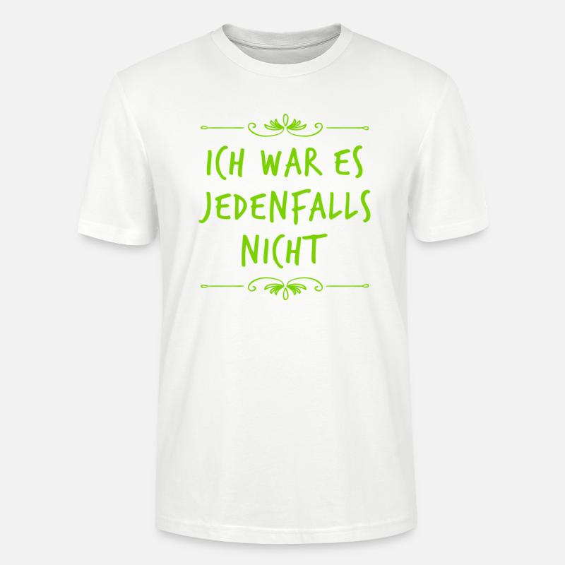 ich bin die Unschuld - Stanley/Stella Unisex Bio-T-Shirt CRAFTER - Weiß