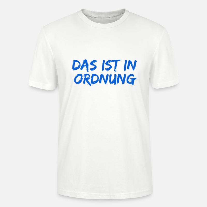 das ist kein Problem - Stanley/Stella Unisex Bio-T-Shirt CRAFTER - Weiß