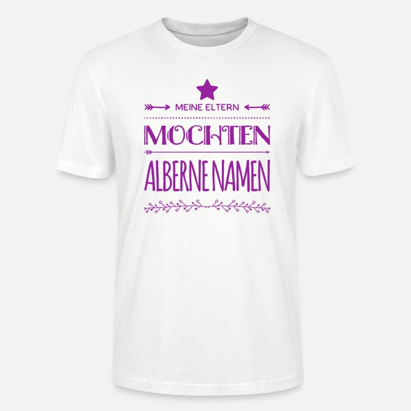 alberner Name - Stanley/Stella Unisex Bio-T-Shirt CRAFTER - Weiß