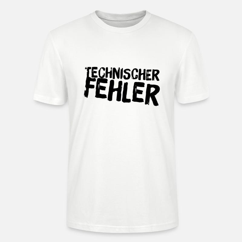 technischer Fehler - Stanley/Stella Unisex Bio-T-Shirt CRAFTER - Weiß