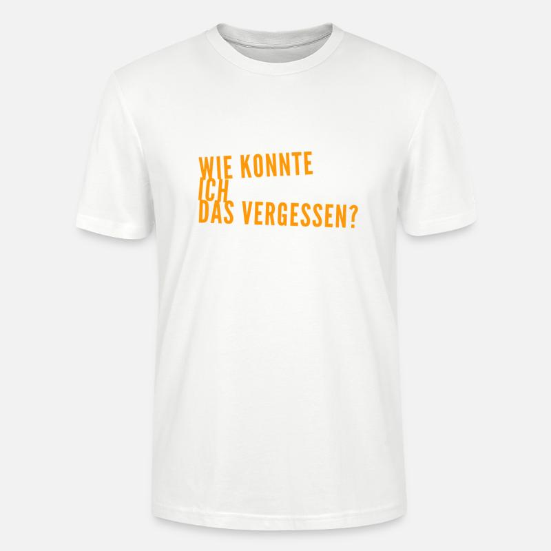 ich bin verwirrt - Stanley/Stella Unisex Bio-T-Shirt CRAFTER - Weiß